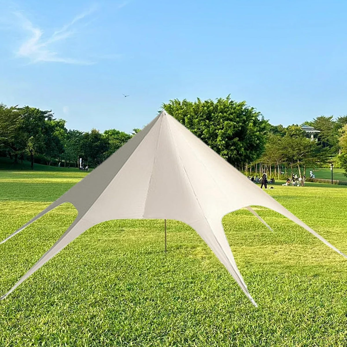 Outdoor Camping Awning,UV Block Hiking Shelters for Sun Shade - Dome Structure UVF50 Protection Awning Tent for Backpacking Traveling Picnic Fishing