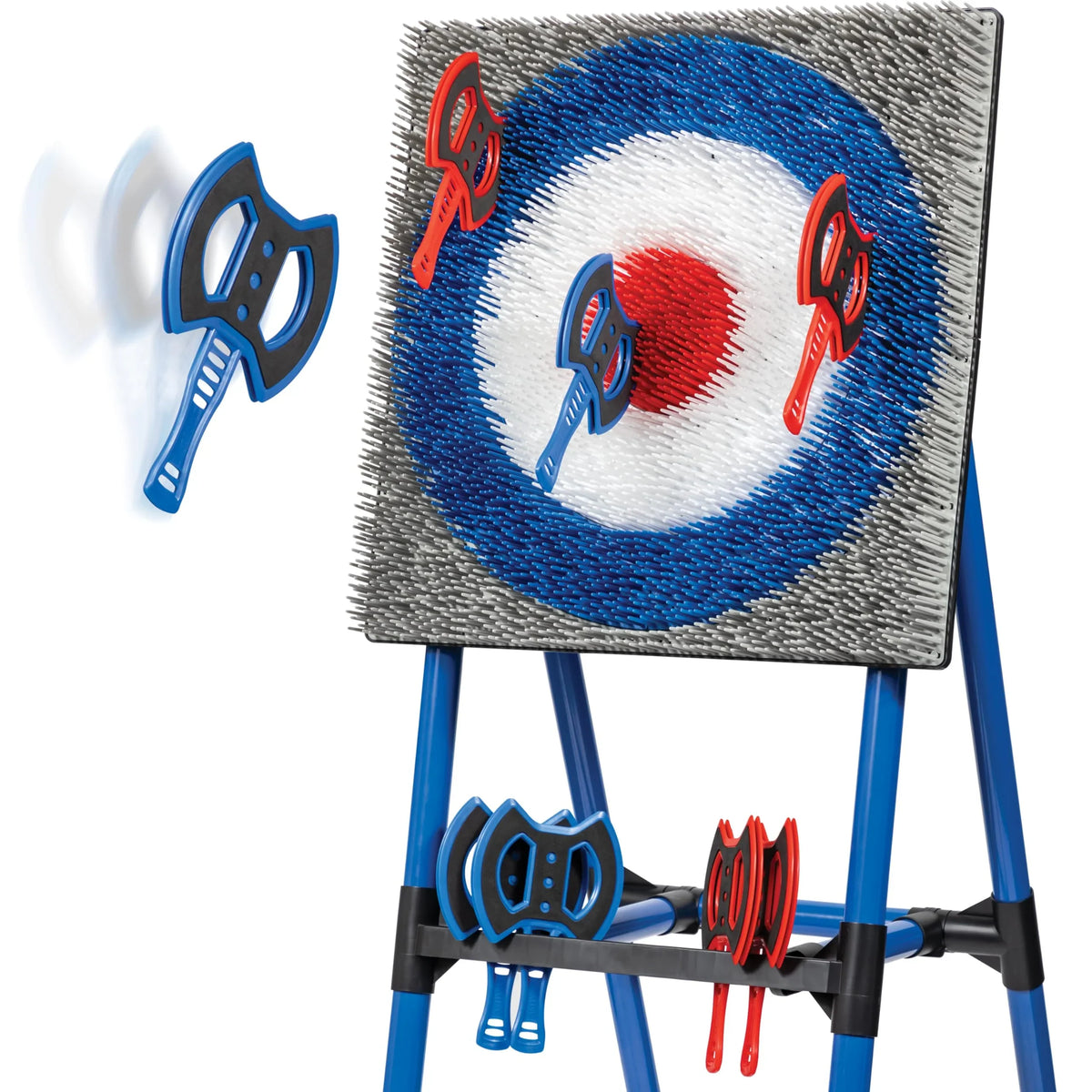Deluxe Steel Frame Axe Throw Target Game Set