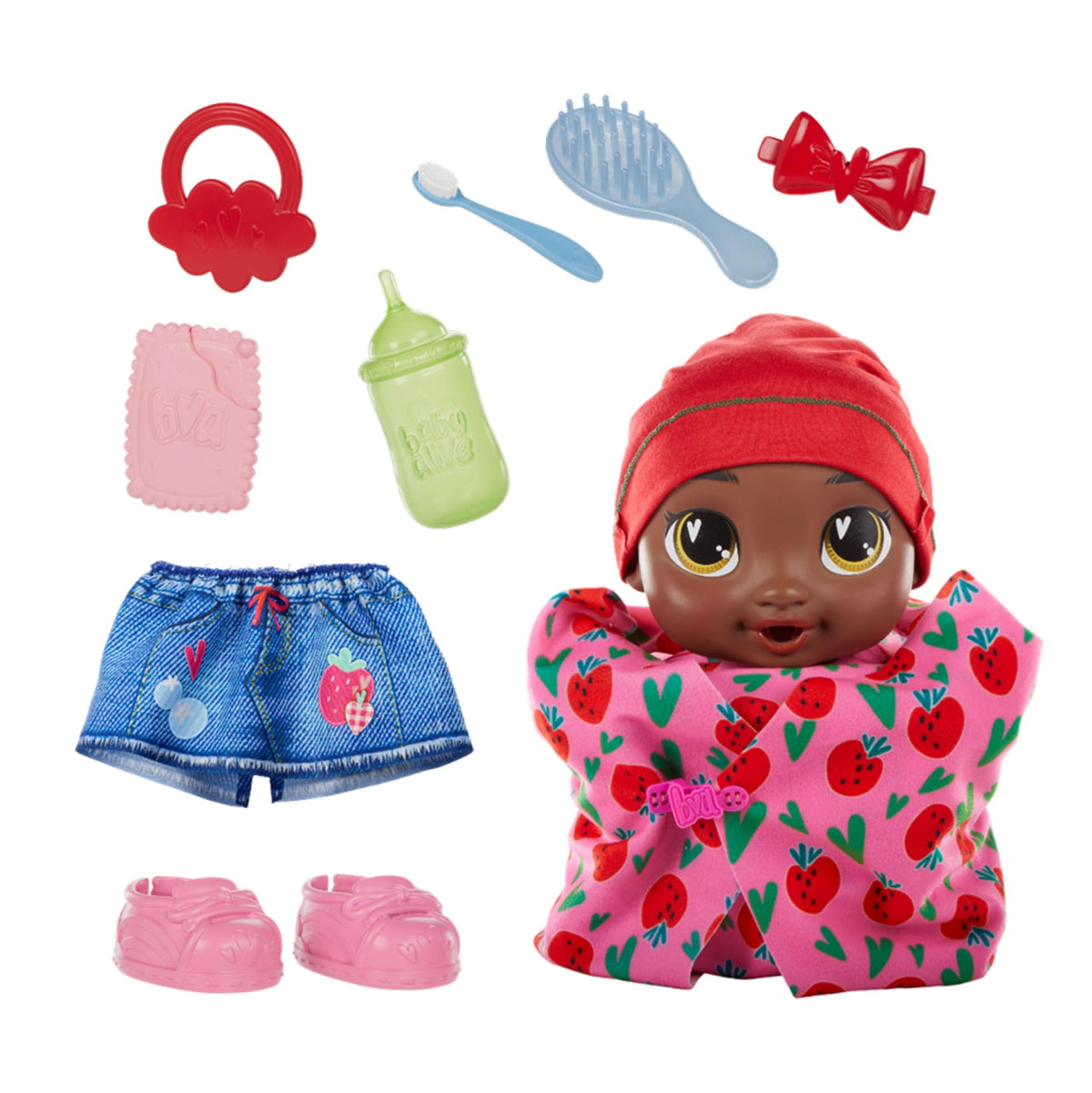 Baby Grows Up Berry Boo Interactive Talking Baby Doll with 75+ Sounds