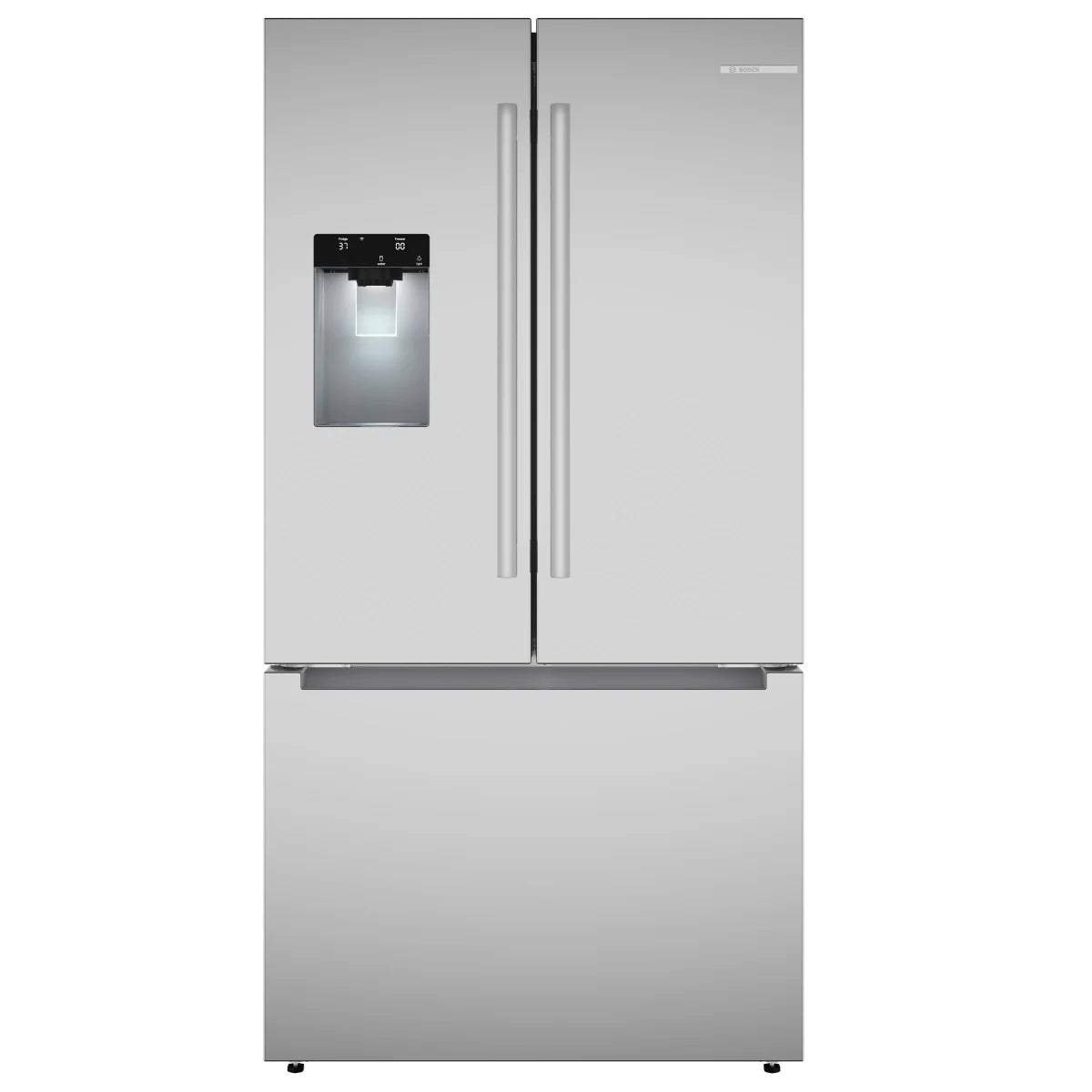 300 Series 36 in. 26 cu.ft. Stainless Steel Standard Depth French Door Refrigerator With External Water and Ice Dispenser