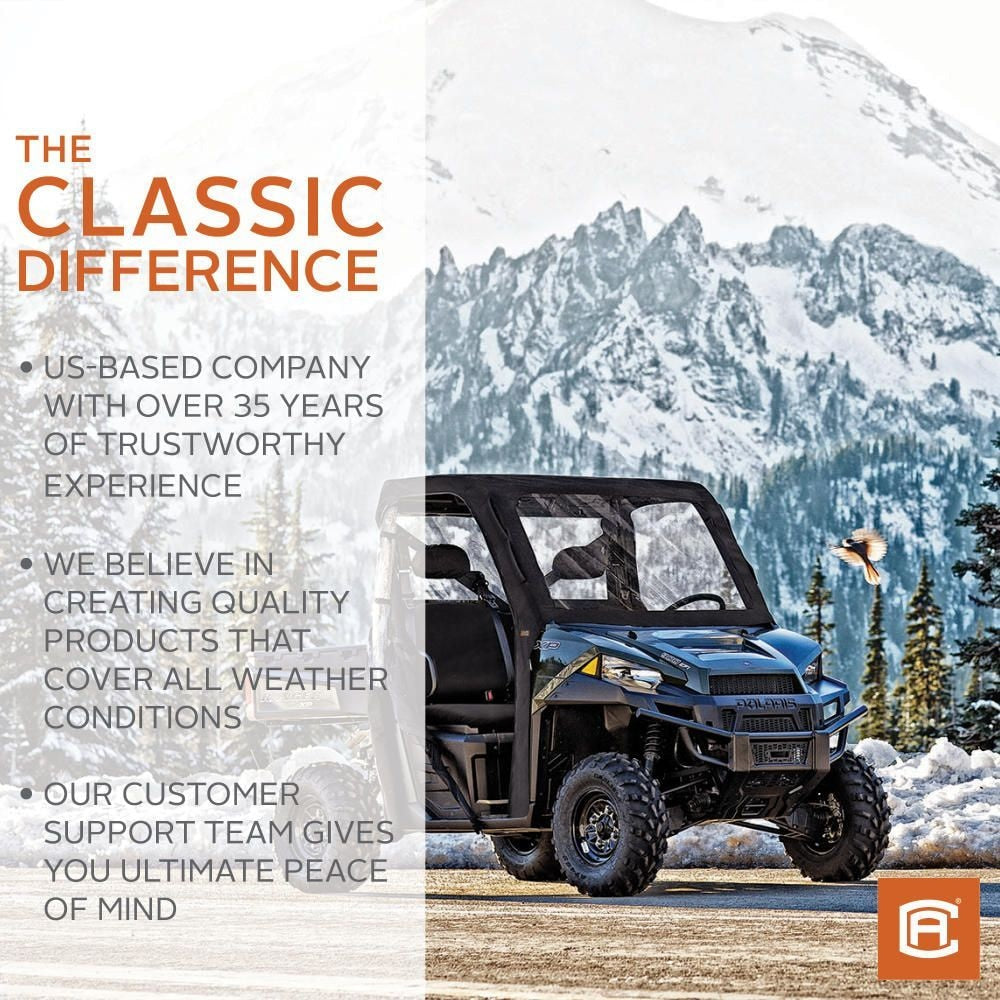UTV Cab Enclosure for Ranger 900 XP, Black