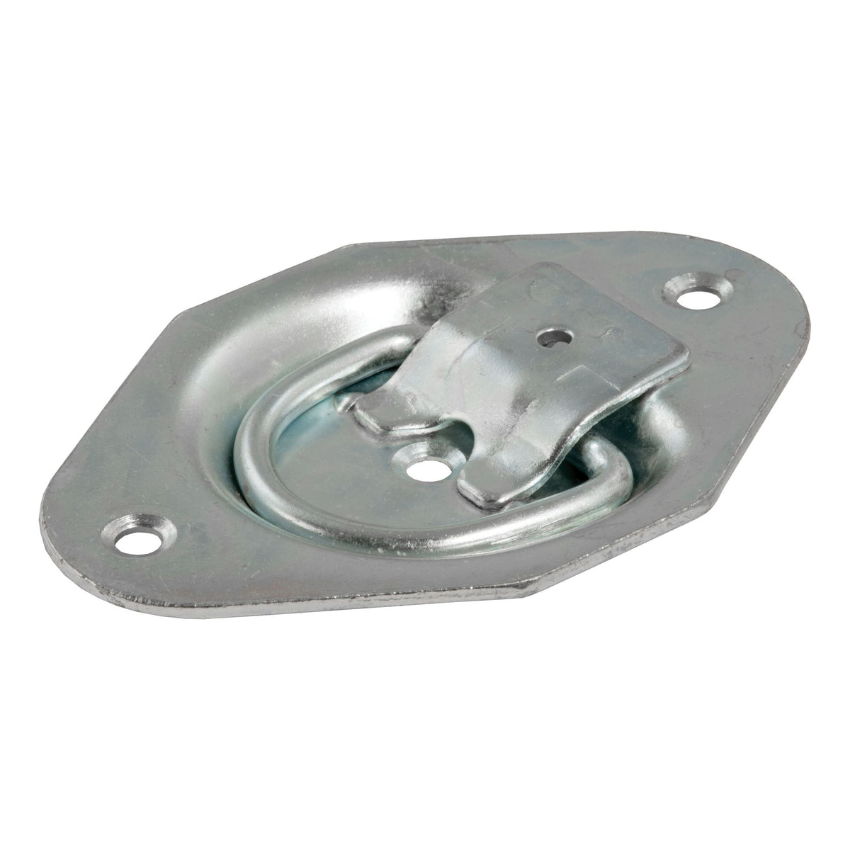 1-3/8-in x 1-7/8-in Recessed Tie-Down Ring (1200-lb, Clear Zinc)