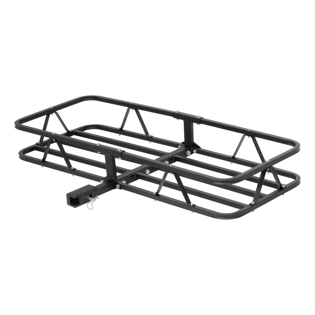 18145 48 x 20-Inch Basket Hitch Cargo Carrier, 500 lbs Capacity, Black Steel, 1-1/4, 2-In Adapter Shank