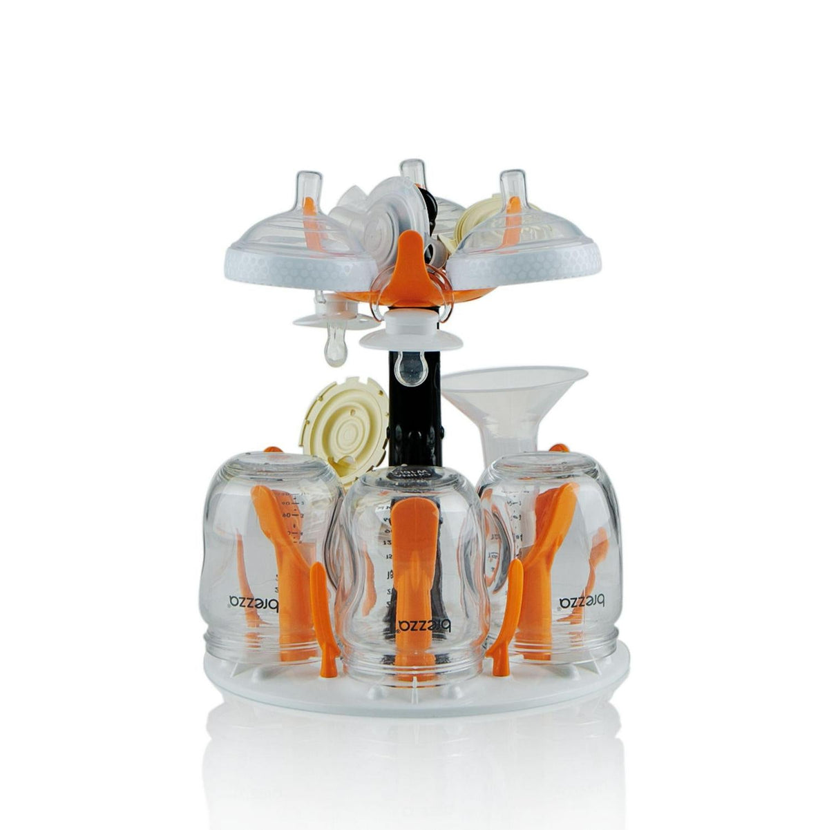 Baby Bottle Sterilizer and Dryer Machine Electric Steam Sterilization - Pacifiers. Glass. Plastic. and Newborn Feeding Bottles