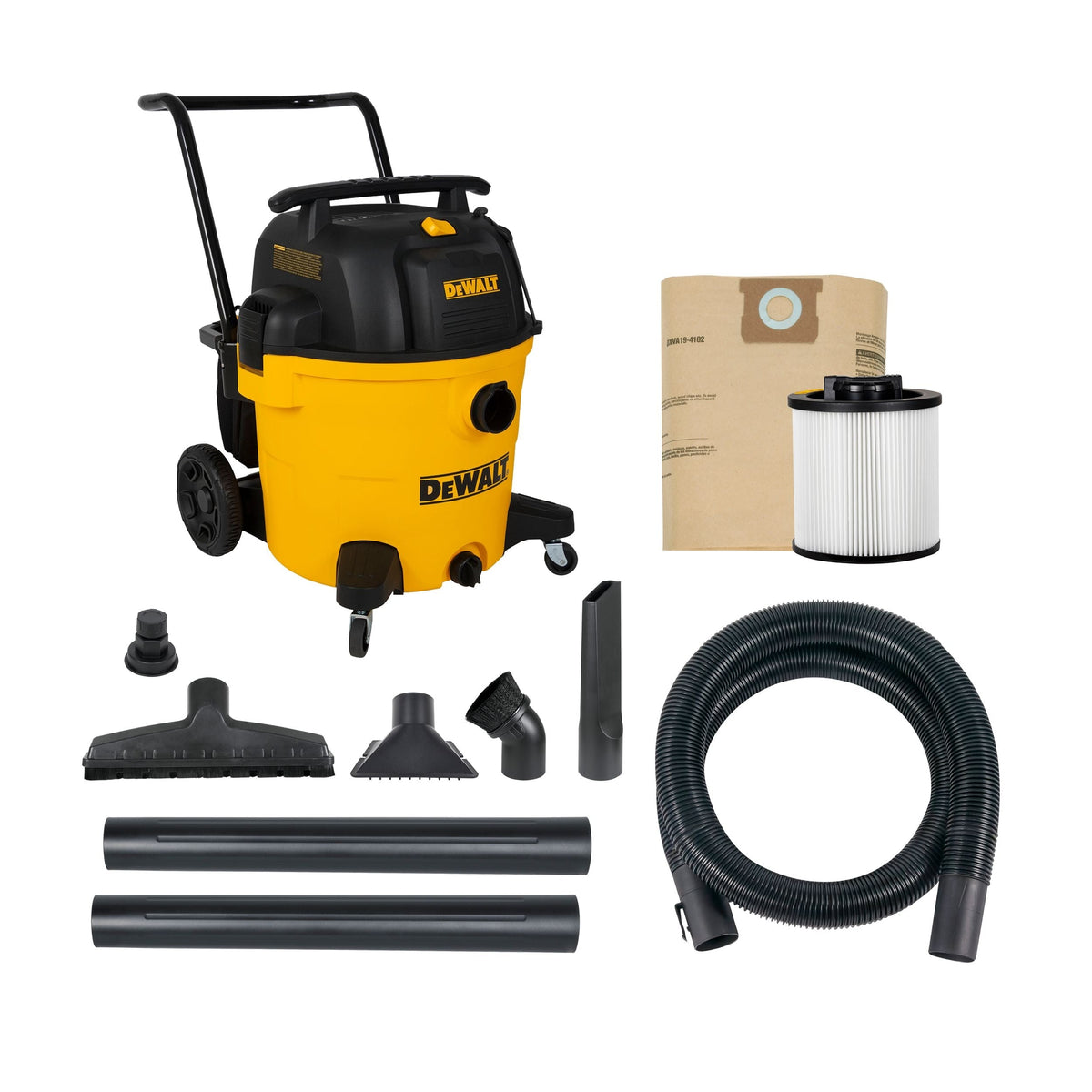 Poly Wet/Dry Vacuum with 20-ft Power Cord, 53-L