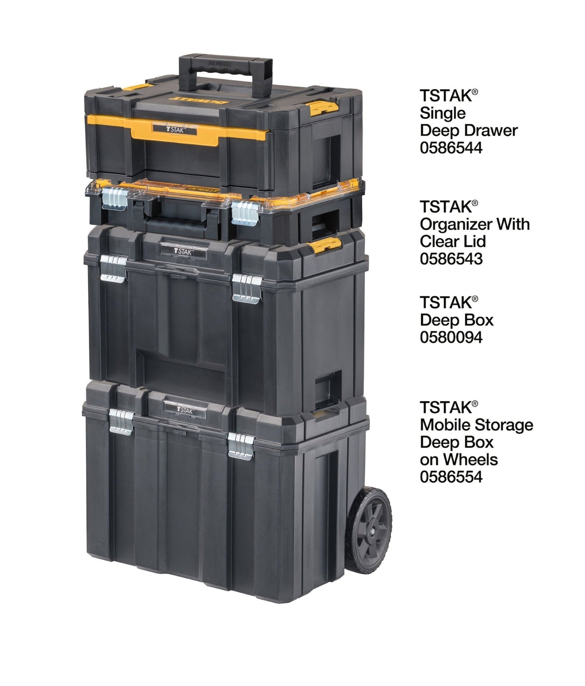 Heavy-Duty Single Deep Drawer Unit, Stackable