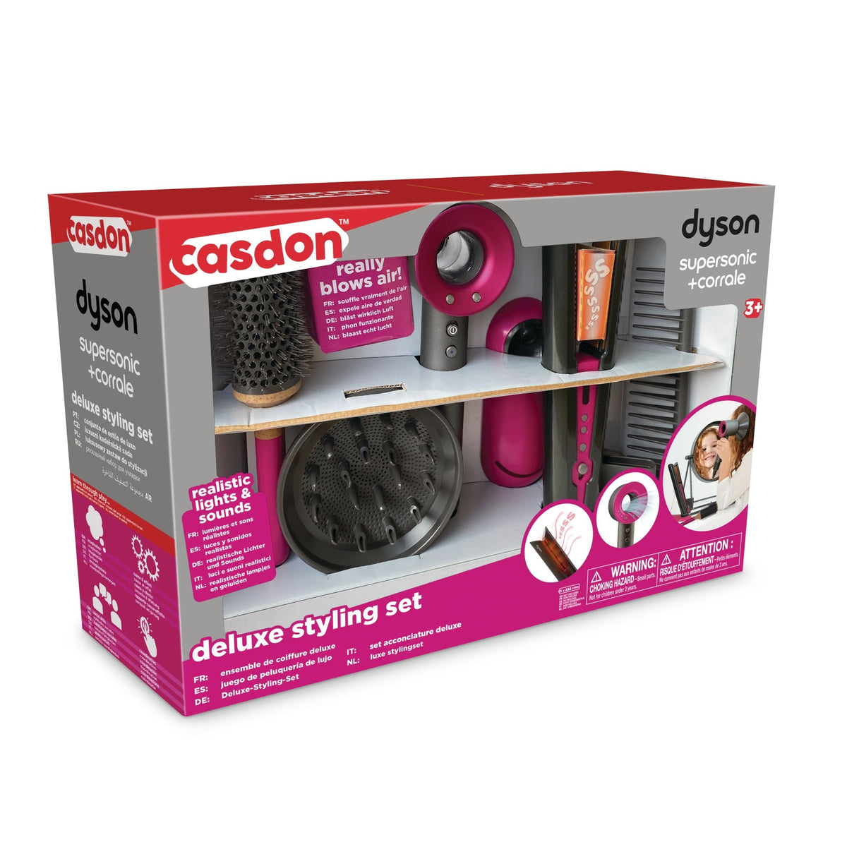 Supersonic & Corrale Deluxe Styling Set Interactive Toy