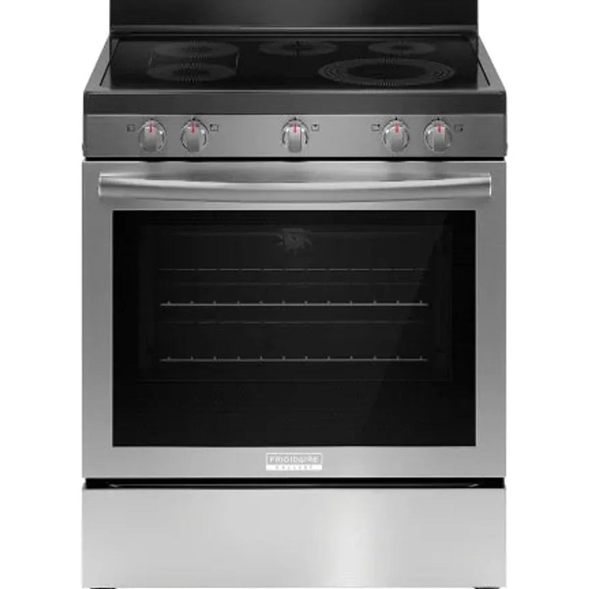 Gallery 30 in 5.3 cu ft. Stainless Steel Electric 5-Burner Range with Total Convection