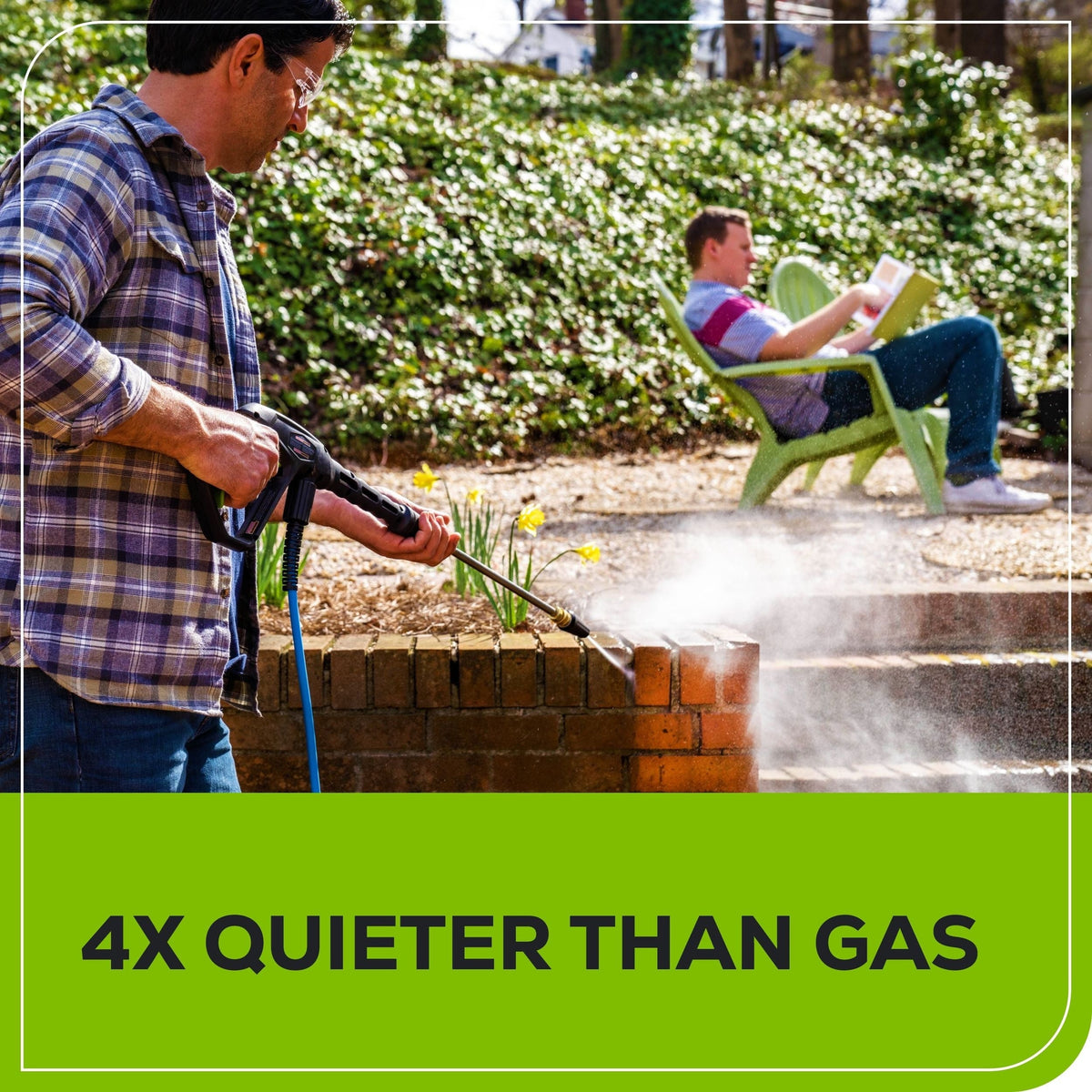 2700PSI 1.2GPM Electric Pressure Washer