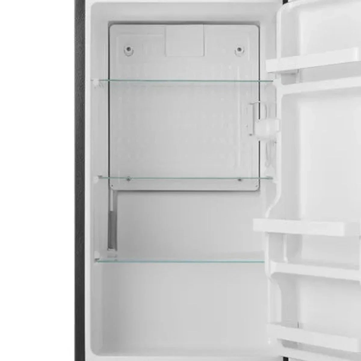 Hisense 33 in. 3.3 cu ft. Black Compact Fridge with Reversible Curved Door