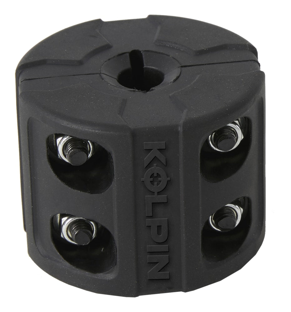 Bolt-On Universal Rubber Winch Stop, 1-pk, Black