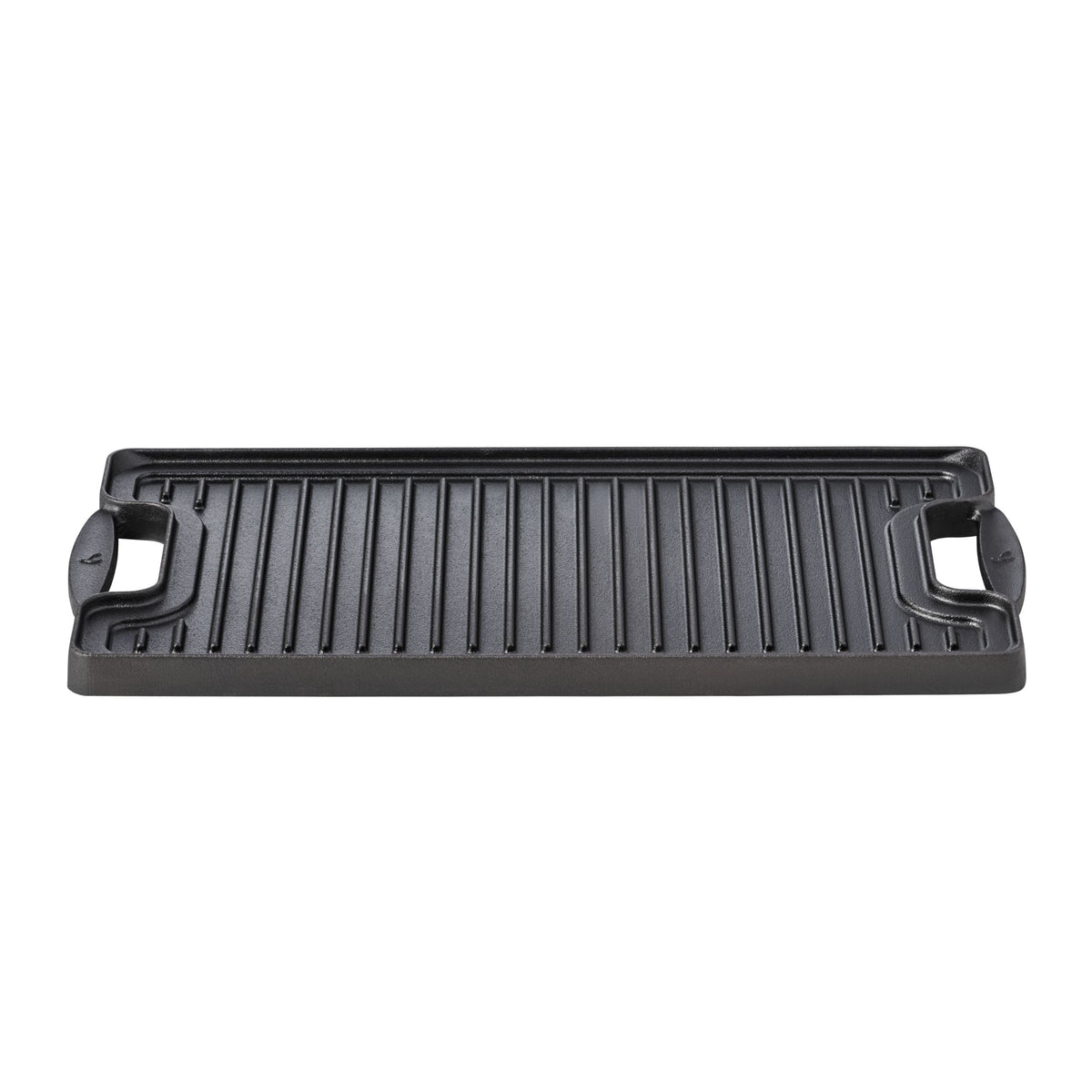 Pre-Seasoned Cast Iron Reversible Grill, Oven & BBQ Safe, Black, 20-in x 10-in