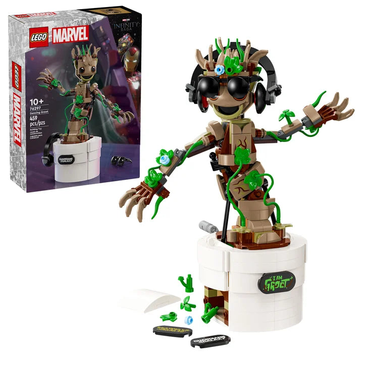 Marvel Dancing Groot, Animated Guardians of the Galaxy Toy 76297