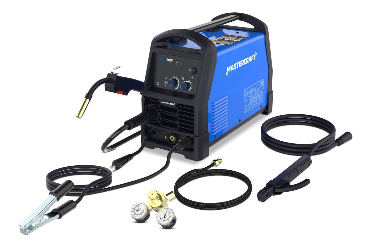 140A Multi-Process Welder for 2-lb/10-lb Wire Spool