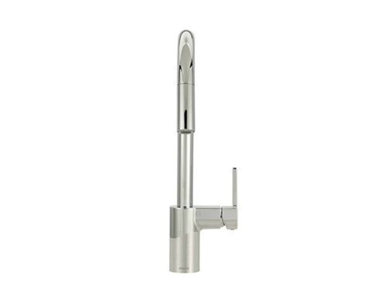 Align Single Handle Modern Pull Down Sprayer Kitchen Faucet with Reflex & Power Clean, Chrome