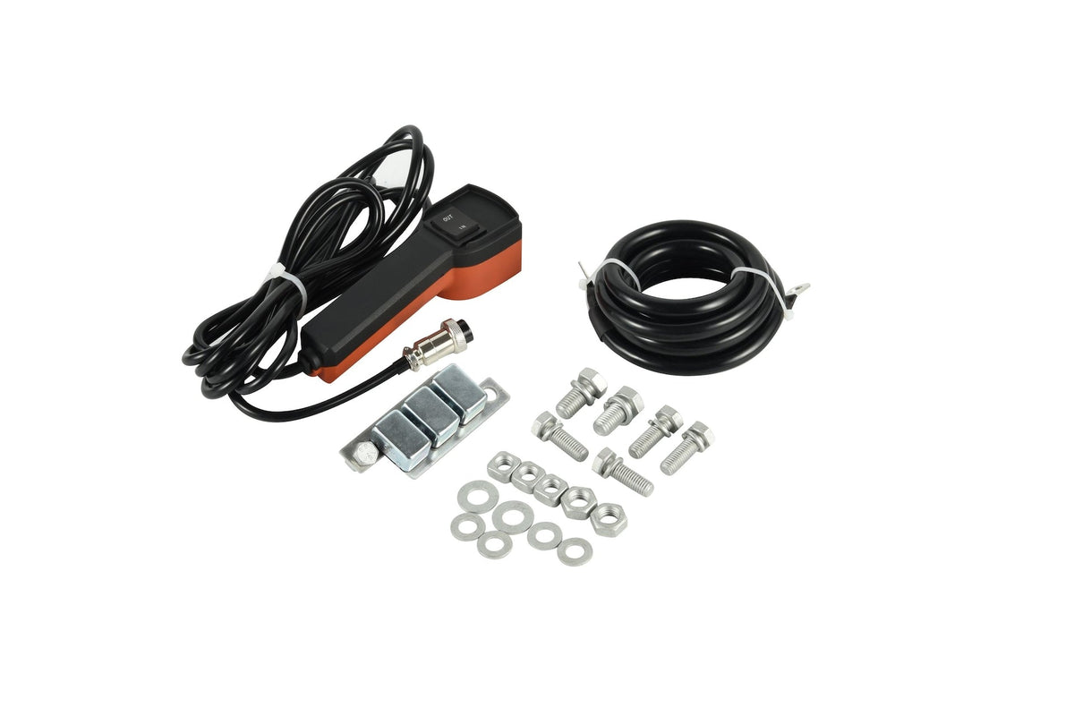 Winch with Steel Rope, 12000-lb