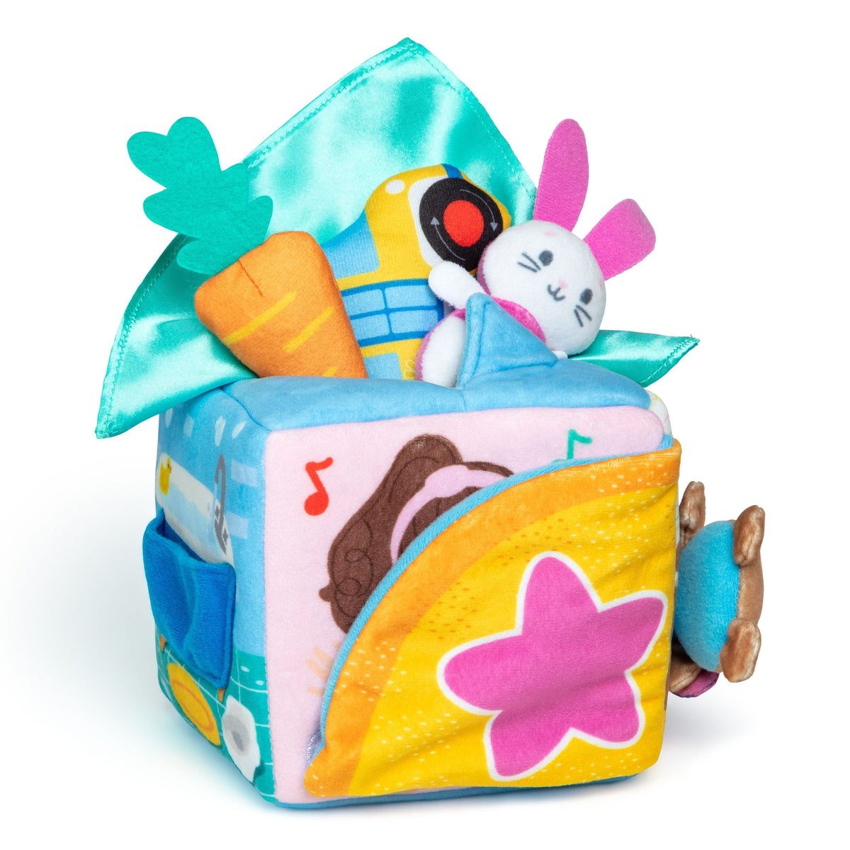 Surprise Learning Box, Educational Toys with Stuffed Animals, Sensory Toys & Activities for Babies