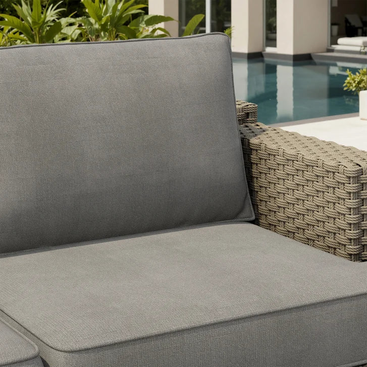 Niko Heritage 6-piece Patio Sectional Conversation Set