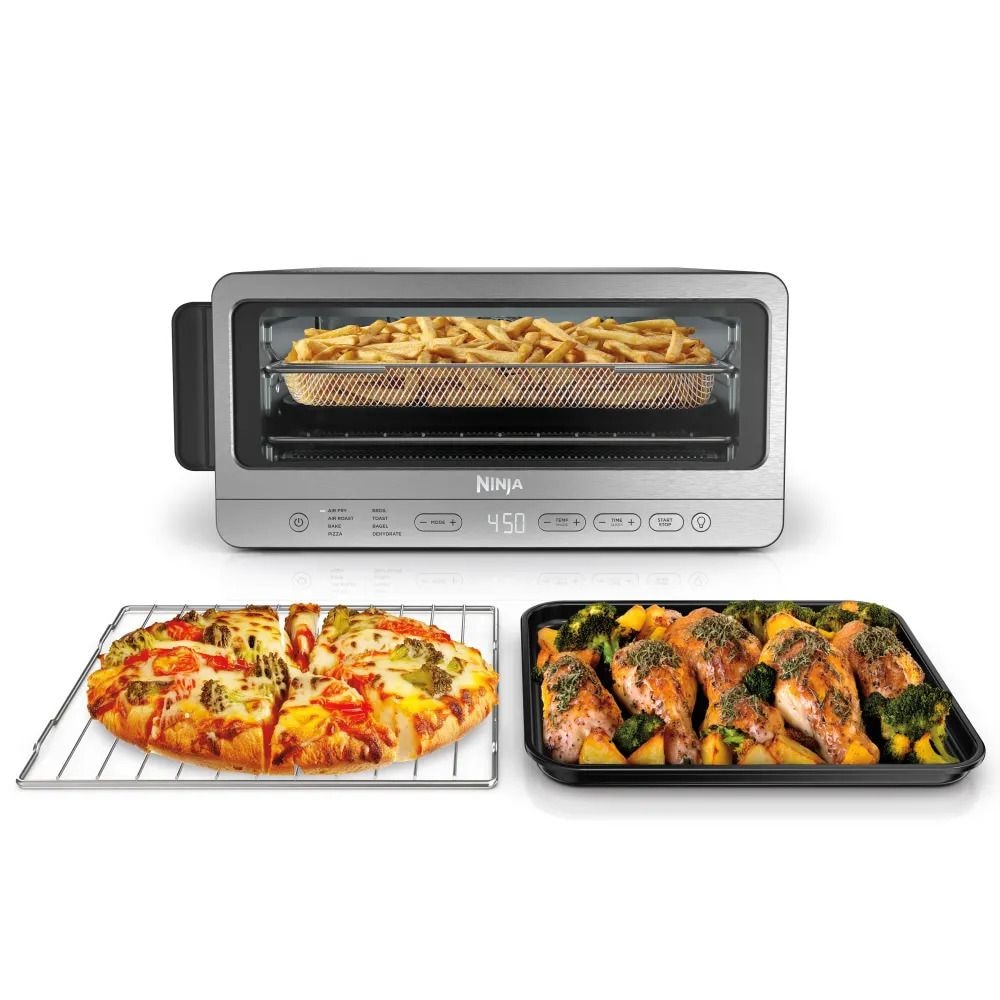 Ninja Flip Space-Saving 8-in-1 Toaster Oven & Air Fryer
