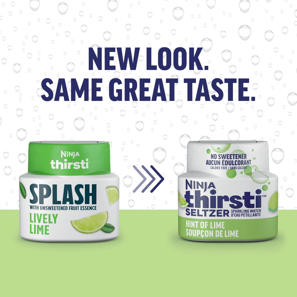 Ninja Thirsti SELTZER Lime Flavoured Water Drops