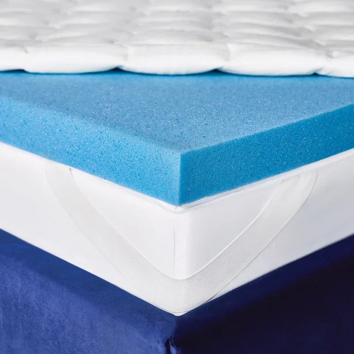 Novaform 3 in. Comfort Grande Plus Advanced Foam Mattress Topper