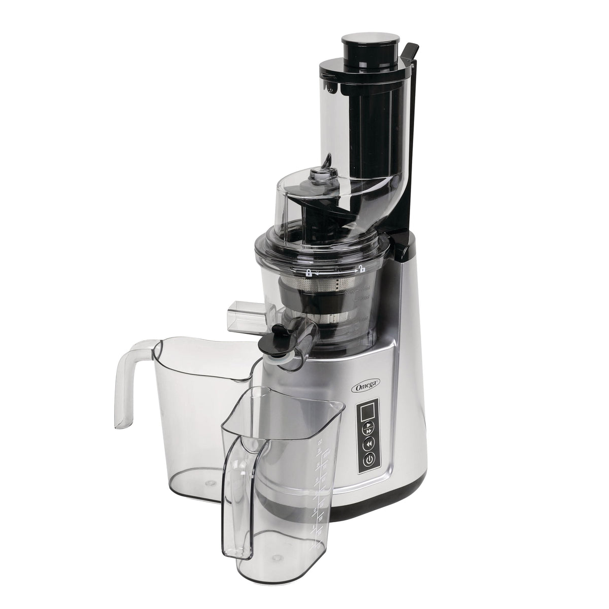 Omega Wide Mouth Cold Press Slow Juicer with Anti-Clog