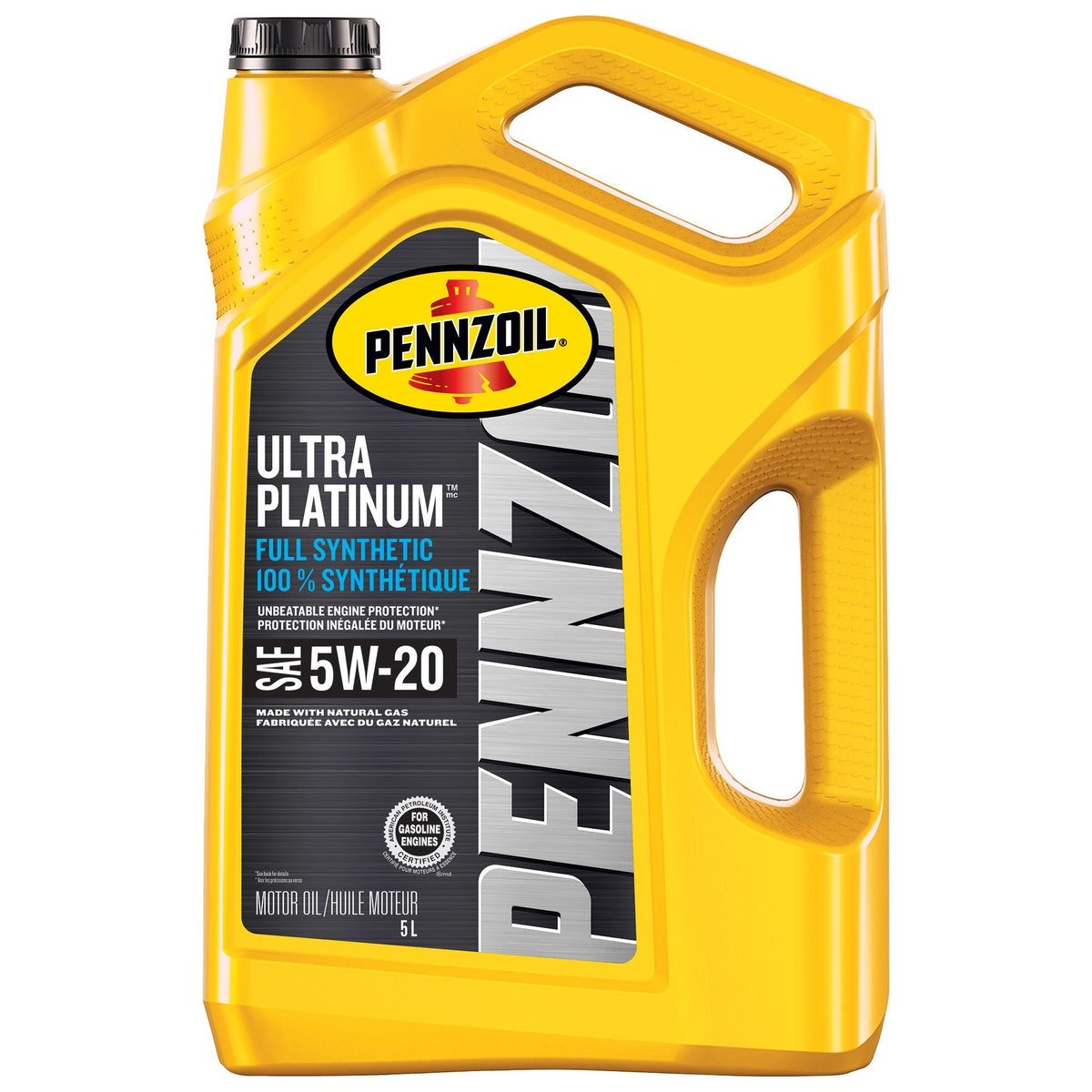 Ultra Platinum 5W20 Synthetic Engine/Motor Oil, 5-L