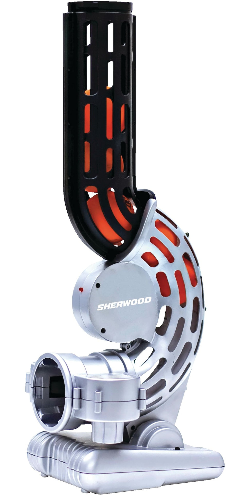 Hockey Automatic One-Timer Passer with 4 Street Hockey Balls