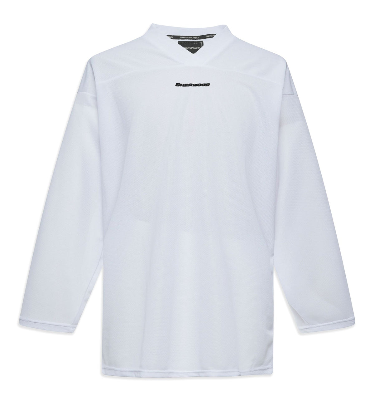 Mesh Practice Hockey Jersey, Junior, White, Assorted Sizes
