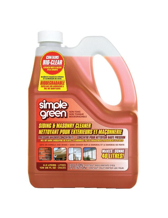Siding & Masonry Pressure Washer Detergent, 4L