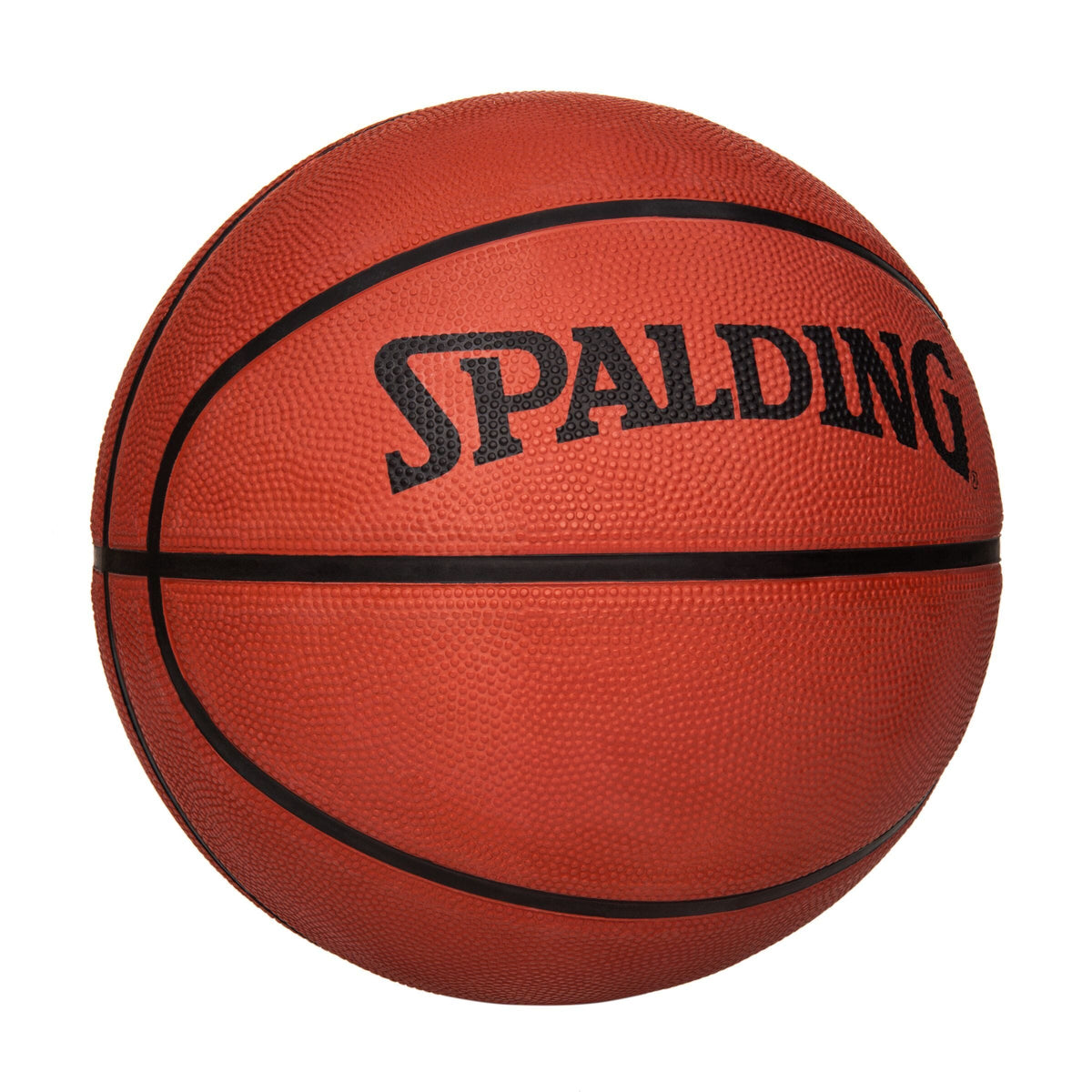 Outdoor Basketball, Size 7, Rubber, Orange