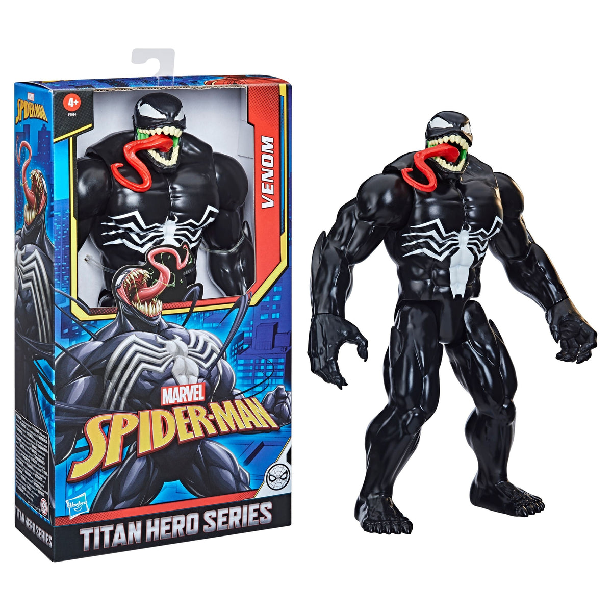 Titan Deluxe Venom Action Figure for Ages 4+