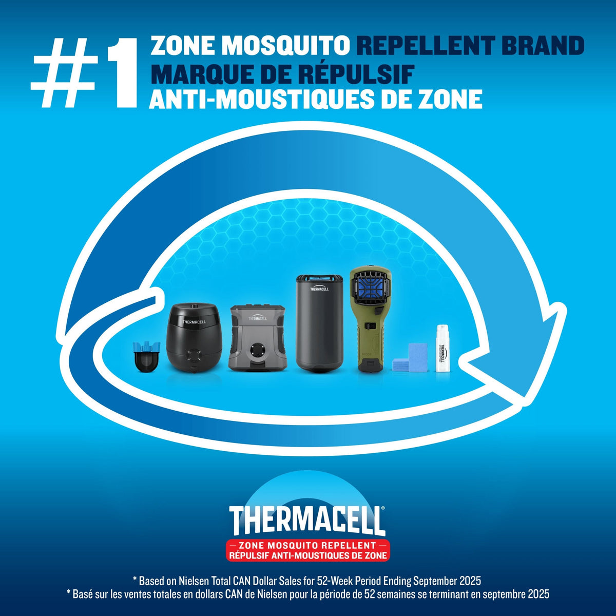 E55 Mosquito Repellent with 36 Hour Refill, 2-pk