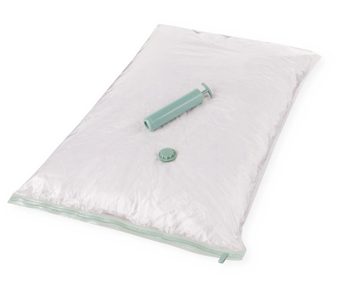 type A Reusable Vacuum Seal Storage Bag with Pump, Extra-Large, 2-pk