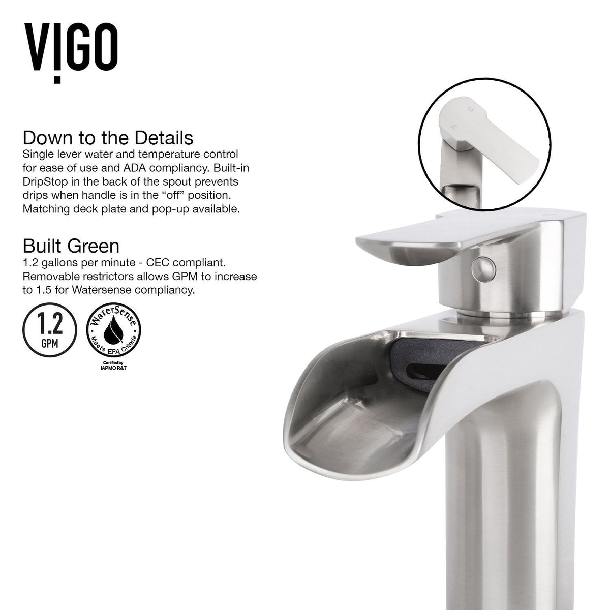 Glass Grey Onyx Bathroom Sink/Basin Set with Niko Faucet and Round Vessel
