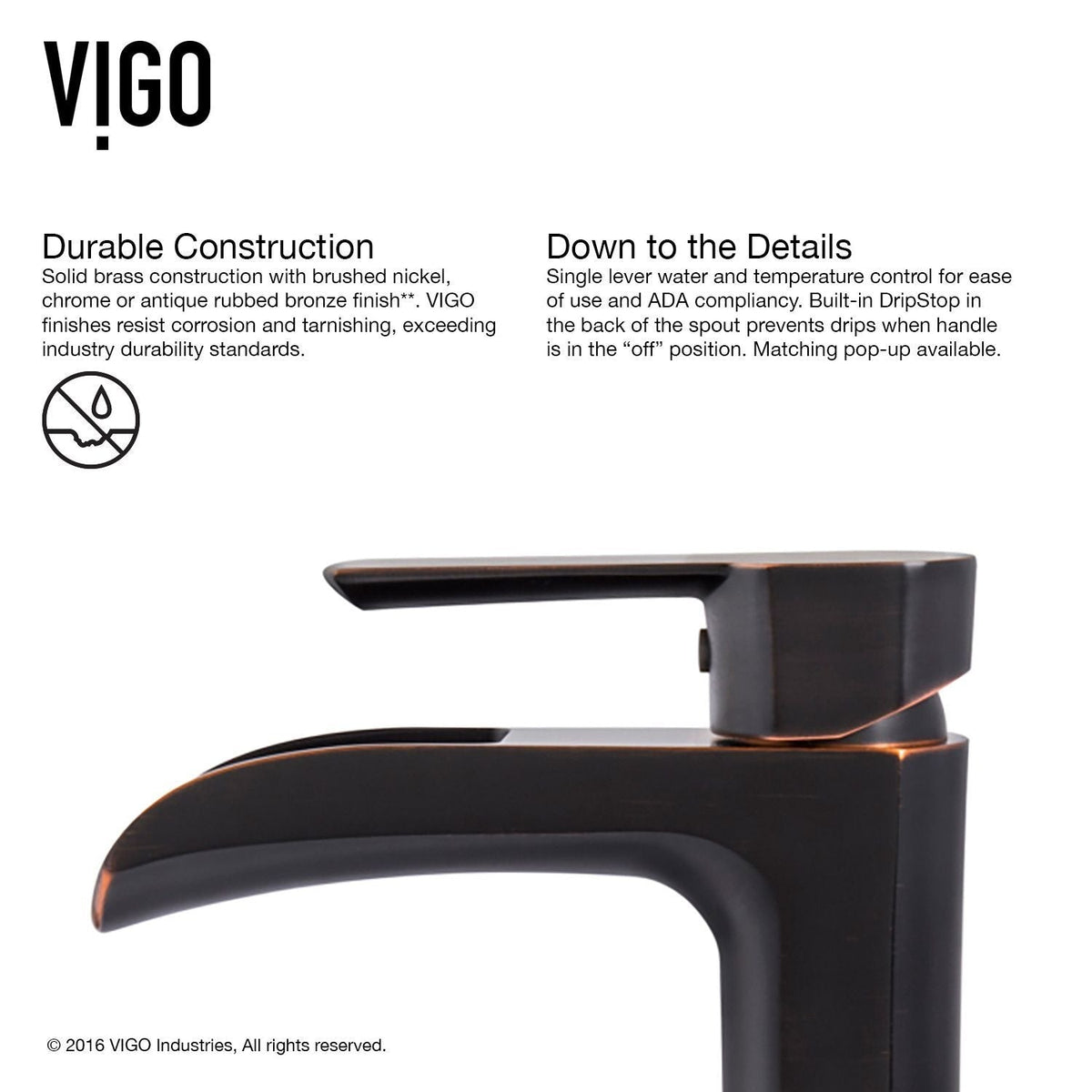 Russet Glass 18-in Red/Brown Bathroom Sink/Basin Set with Niko Faucet and Rectangular Vessel