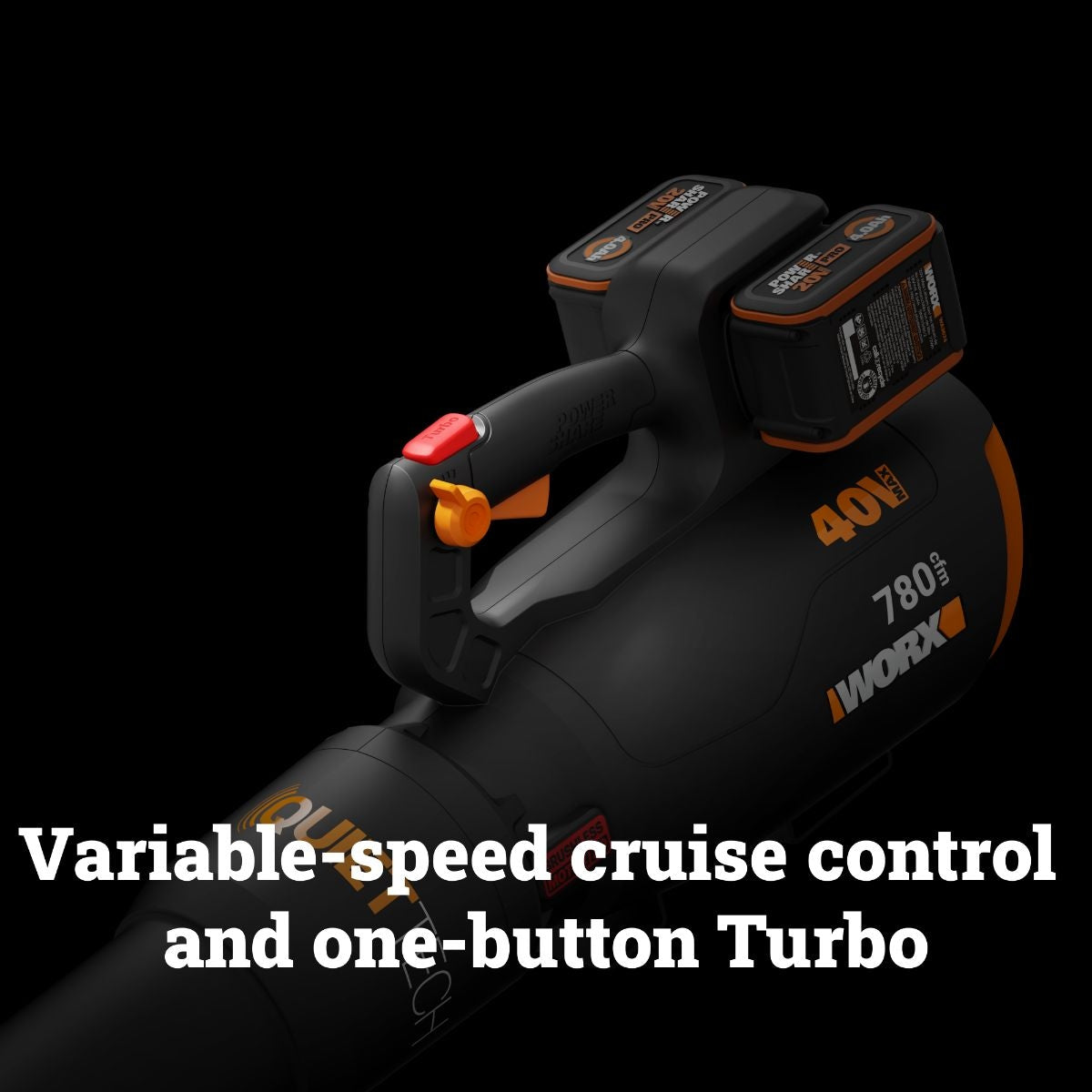 40V Power Share 780 CFM 190 MPH QuietTech Leaf Blower