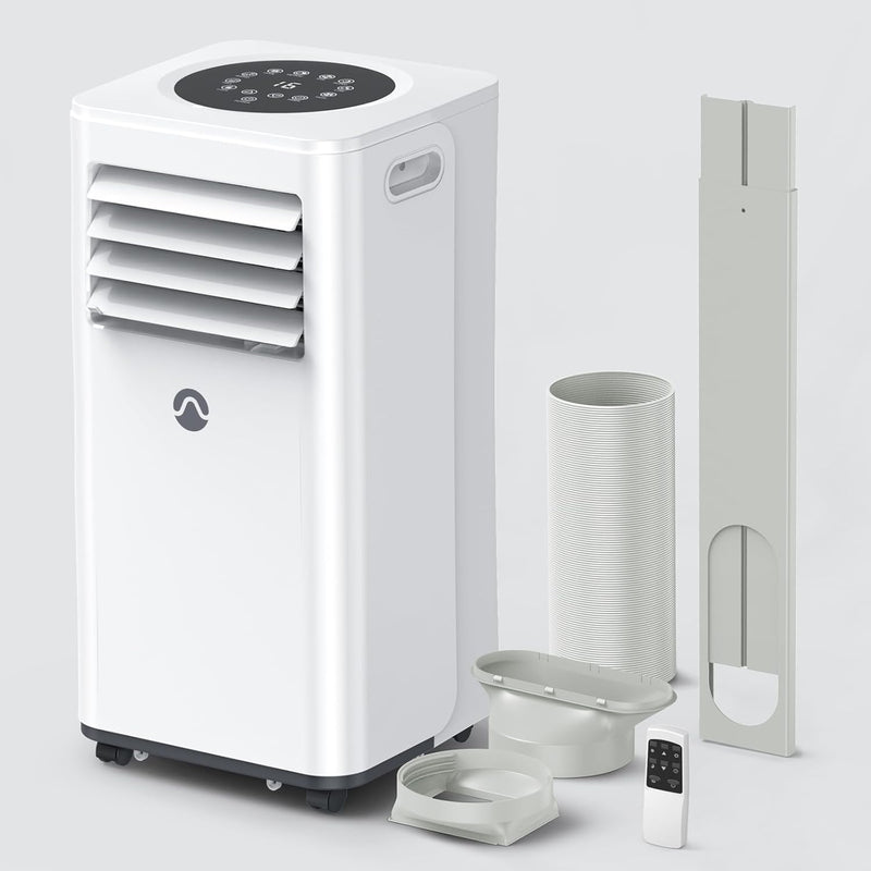 Portable Air Conditioners, 10000 BTU Air Conditioner Portable for Room up to 450 Sq. Ft., 3-in-1 Portable AC Unit with Digital Display, Remote Control, Window Installation Kit, 24H Timer, Sleep Mode I6485