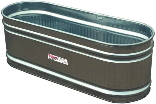169-Gallon Galvanized Round-End Tank N5649