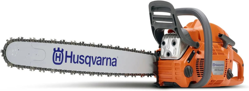 460 Rancher Gas Powered Chainsaw, 60.3-cc 3.6-HP, 2-Cycle X-Torq Engine, 24 Inch Chainsaw with Automatic Adjustable Oil Pump, For Wood Cutting, Tree Trimming and Land Clearing Q354