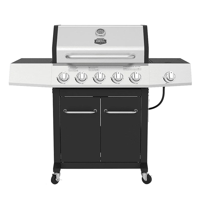 Grill 5-Burner Propane Gas Grill with Side Burner K2150