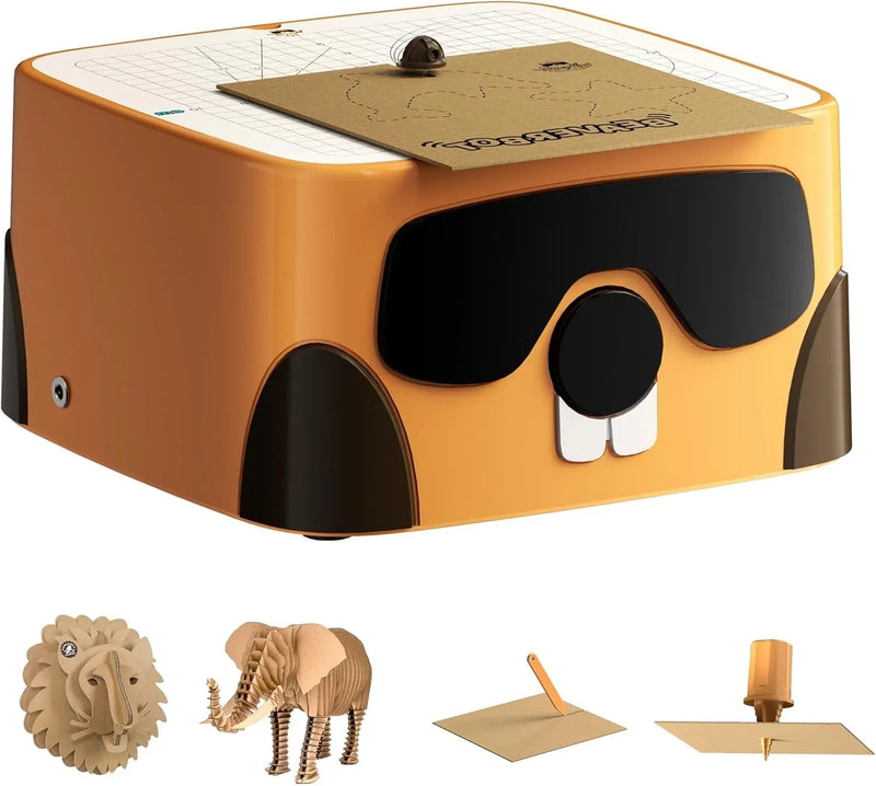 BEAVERBOT Kids Cardboard Cutter STEM Craft Kit, Ages 3 R739