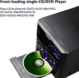 Wireless Stereo System, CD Player, Wireless Streaming, MP3, USB, Audio in, FM Radio, 30W, Micro Sound System