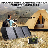 88Wh Portable Power Station 24000mAh Camping Solar Generator Lithium Battery