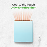 Envi Plug-in Electric Panel Wall Heaters for Indoor Use, Energy Efficient 24/7 Heating w/Safety Sensor Protection