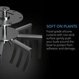 16" Bud Leaf Bowl Trimmer with Stainless Steel Blades