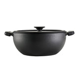 4.8 Qt Pre-Seasoned Cast Iron Kadai with Lid
