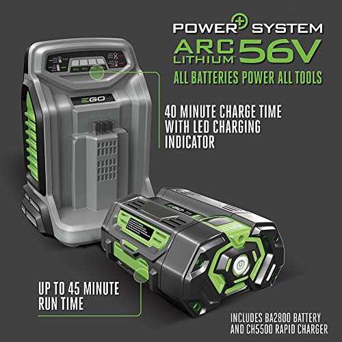 Power LM2101 21-Inch 56-Volt Lithium-ion Cordless Lawn Mower 5.0Ah Battery