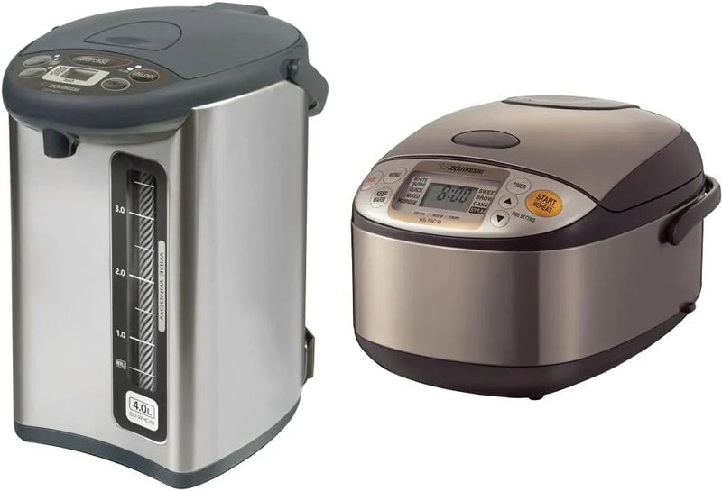 Water heater and hot water dispenser, capacity 135 ounces, stainless steel gray V3181