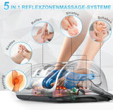 Therapeutic foot massager with heat therapy: Suitable for nerve disorders, plantar fasciitis and pain relief. This FSA/HSA compliant foot massager is suitable for home/office use to massage the feet/legs/shins/ankles. It is suitable for both women an
